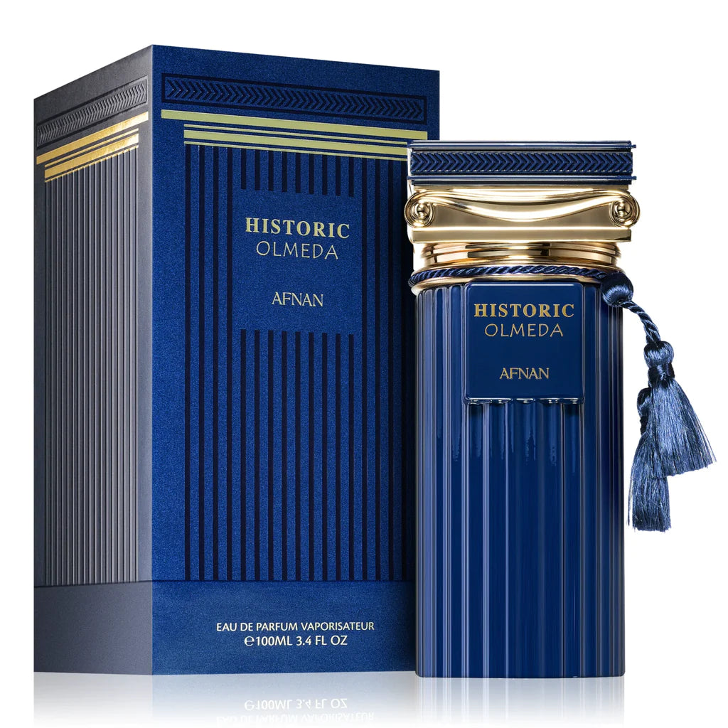 Afnan Historic Olmeda Edp 100ML Unisex - Inspirado en Versace Pour Homme Dylan Blue Versace