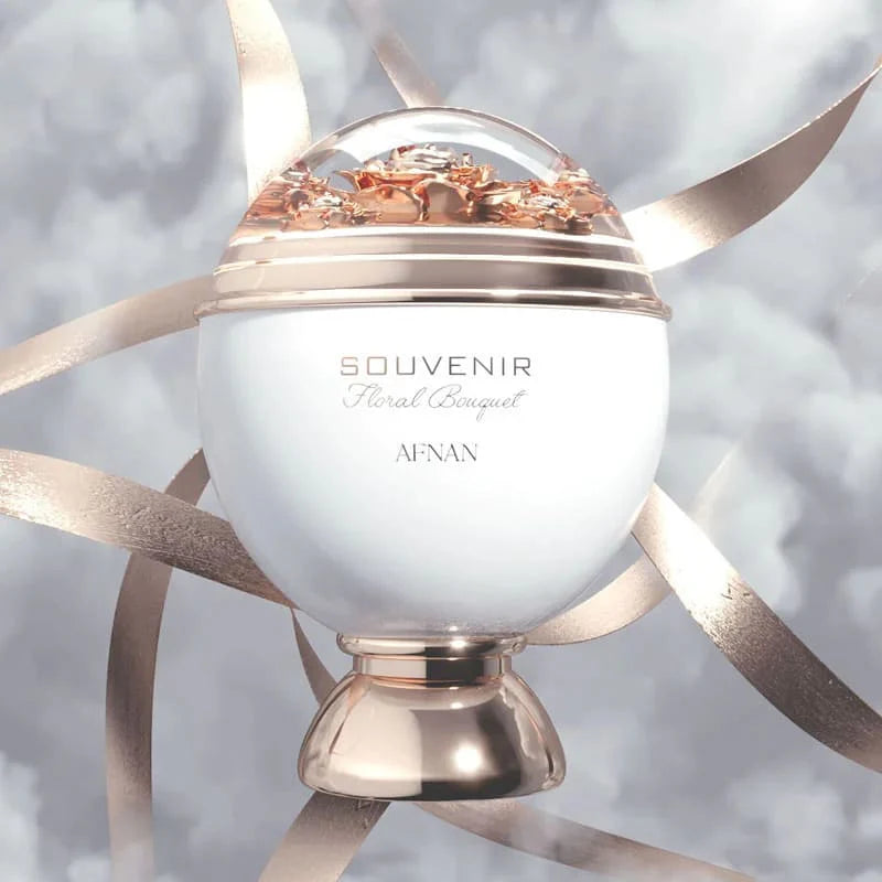 Estuche Souvenir Floral Bouguet Edp Afnan 100ML+100ML S/G+100ML B/L Mujer- Inspirado en Delina Parfums de Marly