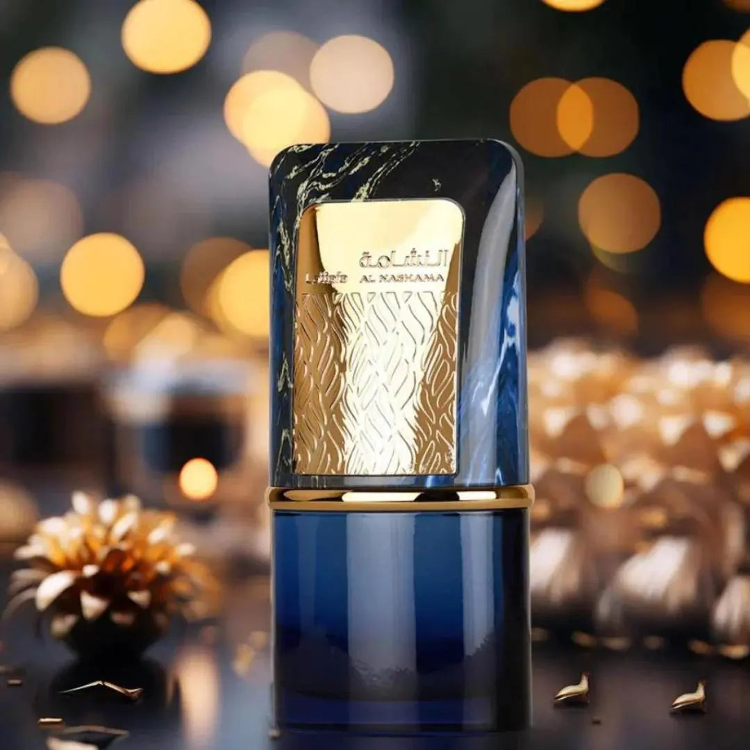 Caprice Al Nashama Lattafa Edp 100Ml Unisex- Inspirado en La Nuit de L Homme Bleu Electrique