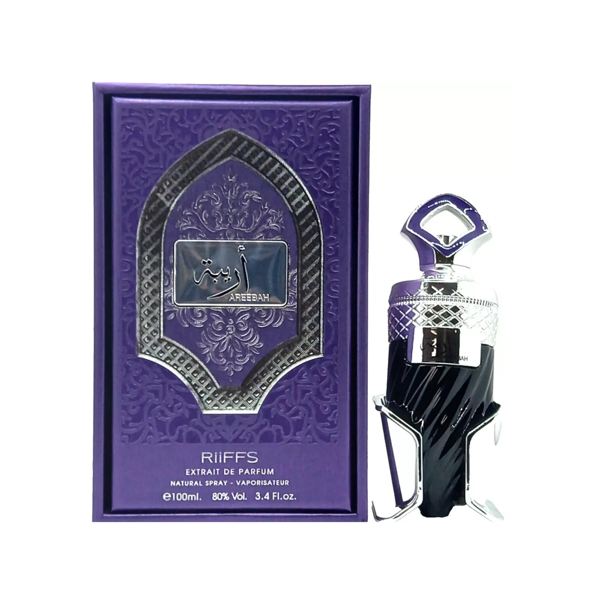 Areebah Riiffs Edp 100Ml Unisex- Inspirado en Queen of Silk Creed