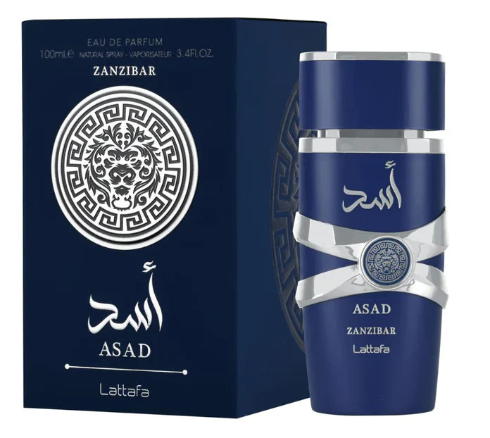 Asad Zanzibar Lattafa Edp 100Ml Hombre- Inspirado en Armani Prive Bleu Turquoise Giorgio Armani