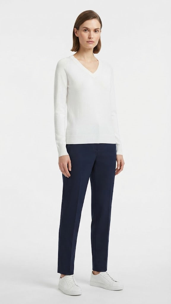 Camisa Casual Selected Blanca Mujer 0971