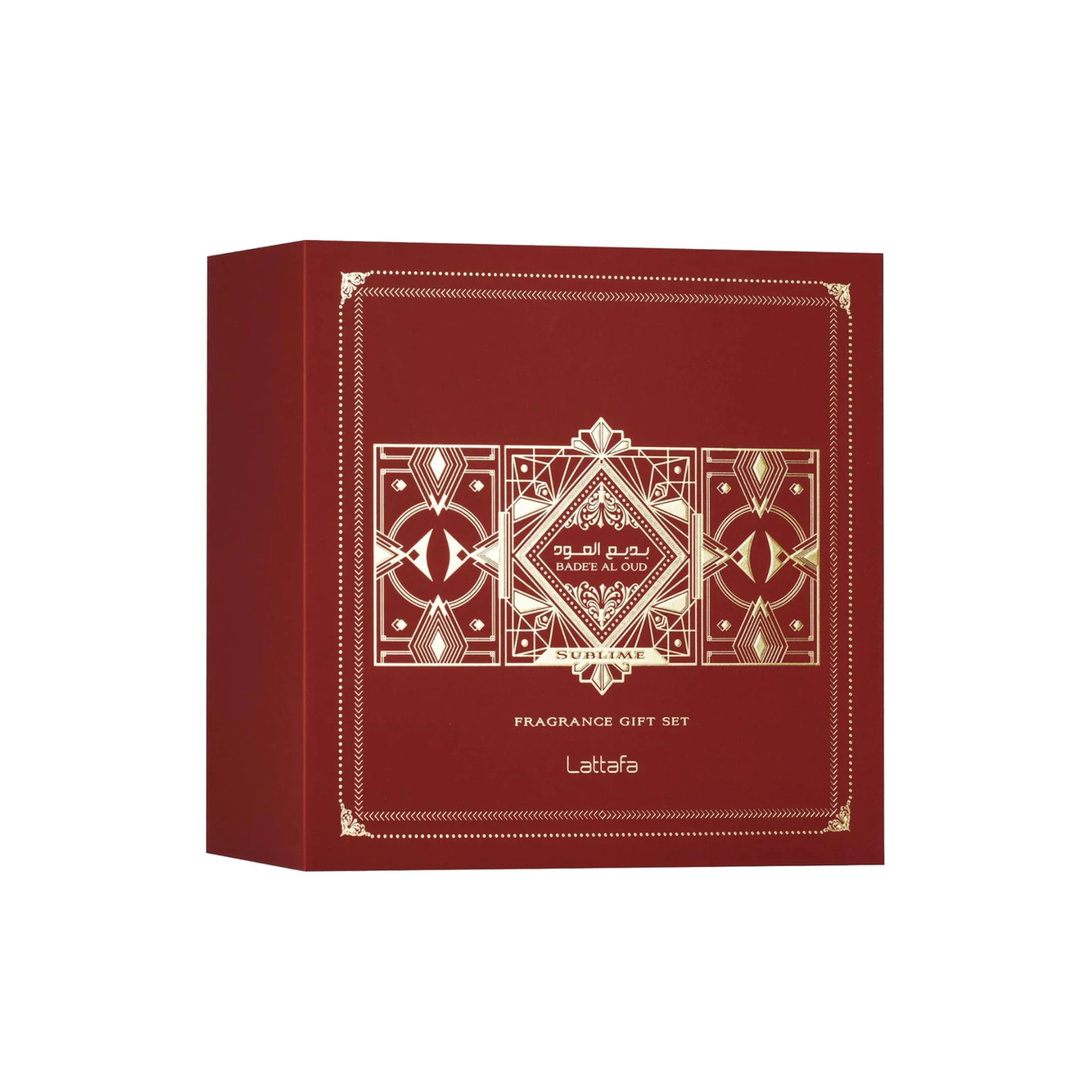 Estuche Bade AL Oud Sublime Edp 100Ml + 12Ml+ Hair Mist 50Ml Unisex