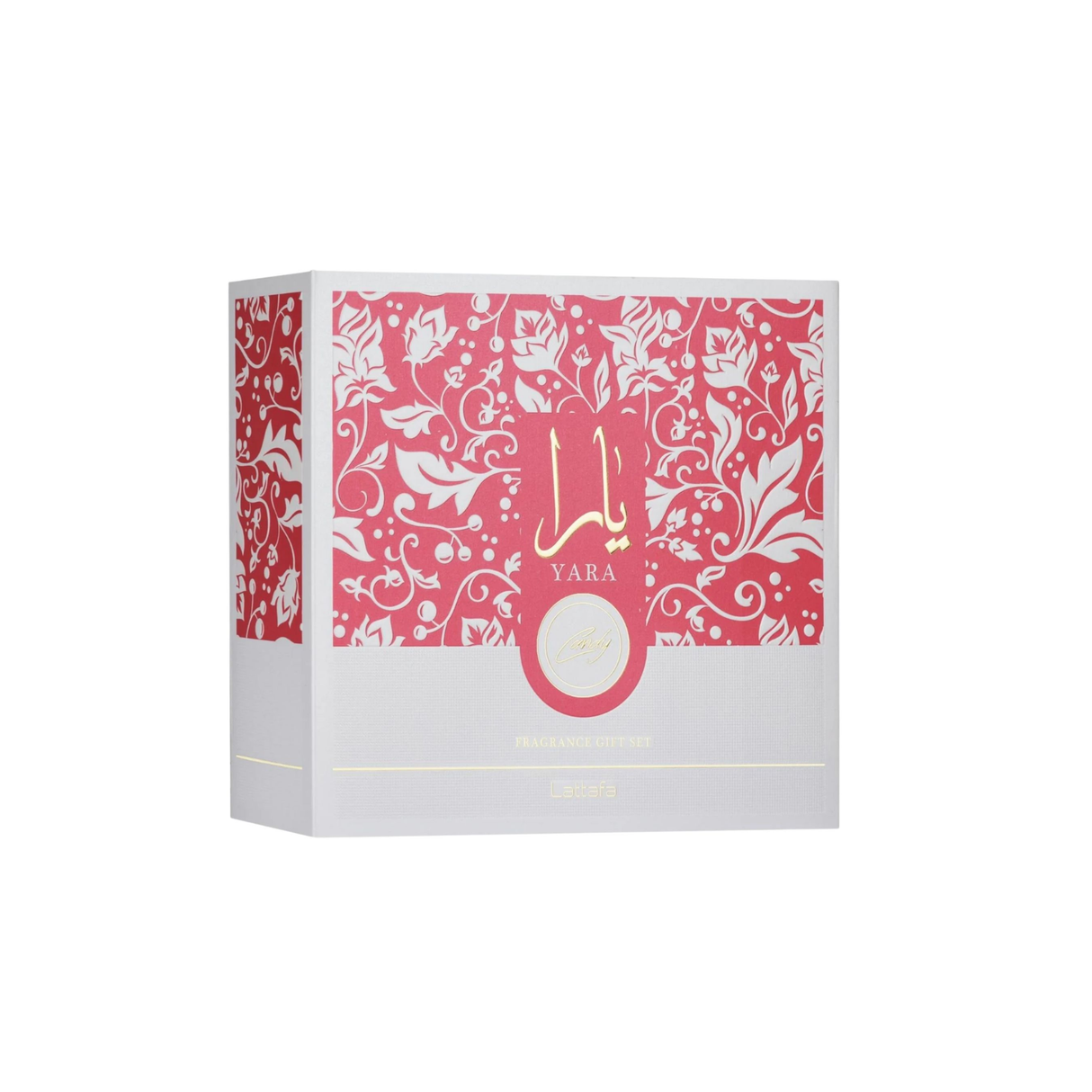 Estuche Yara Candy Lattafa Edp 100Ml + 12Ml + Hair Mist 50Ml Mujer