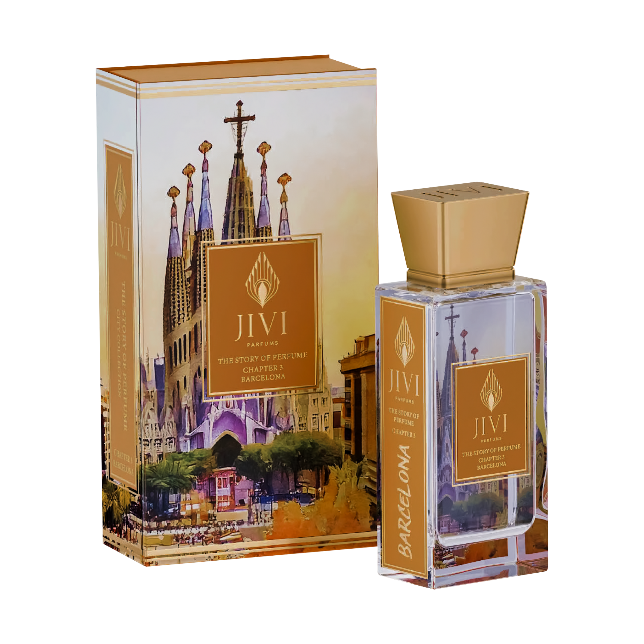 Chapter 3 Barcelona the Story of Perfume Jivi Edp 100ML Unisex - Inspirado en Pretty Fruity Montale.