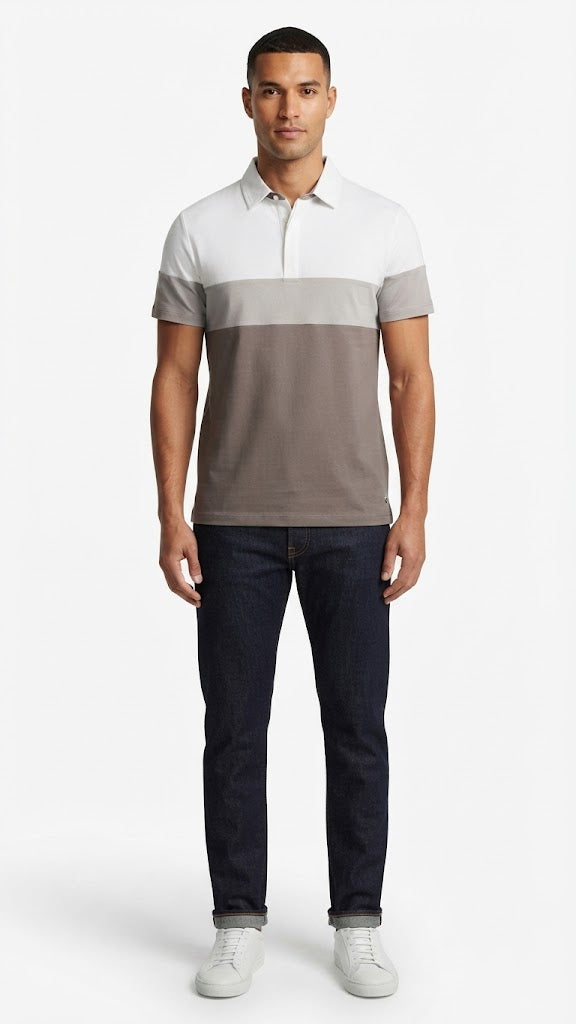 Polera Gris Selected Hombre 5977