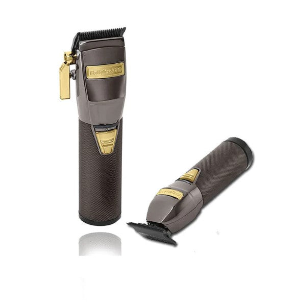 BaByliss Pro LIMITEDFX Collection Gunmetal Clipper & Trimmer .