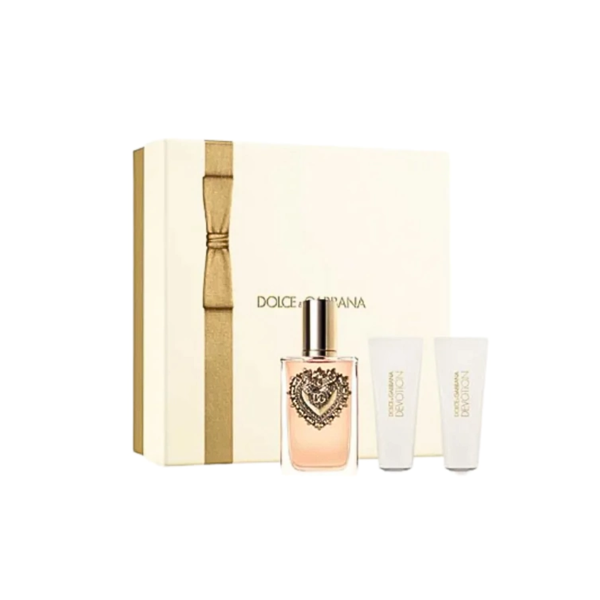 Estuche Devotion Dolce And Gabanna EDP 100 ml + SG 50 ml + Body Lotion 50 ml Mujer