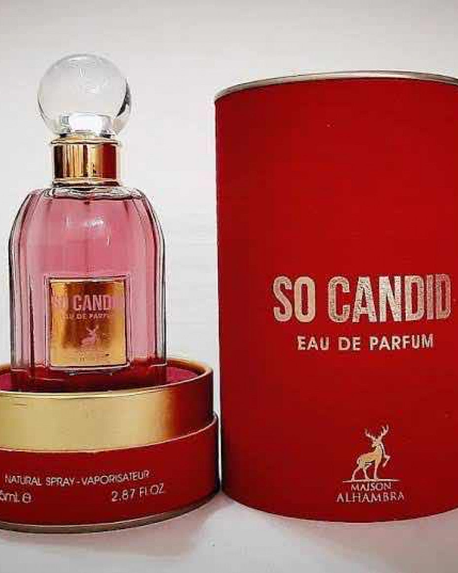 So Candid Maison Alhambra Edp 85ML Mujer- INSPIRADO EN SO SCANDAL