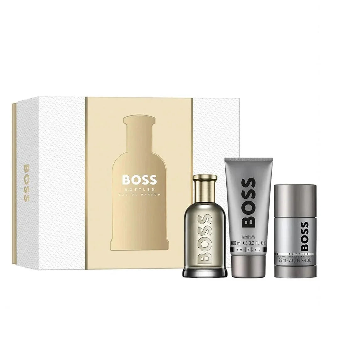 Estuche Hugo Boss Bottled Edp 100Ml + 100Ml S/G + 75Ml Deodorante Hombre