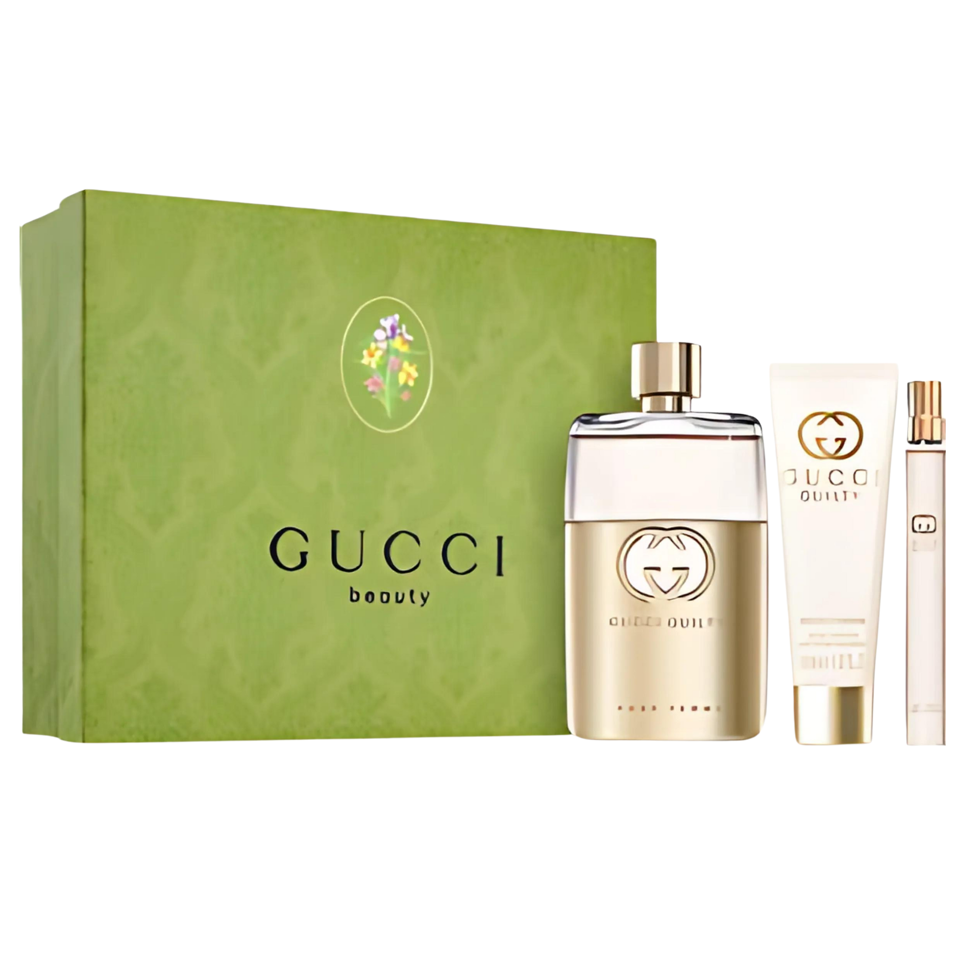 Estuche Gucci Guilty Edp 90ML+10ML+50ML B/L Mujer