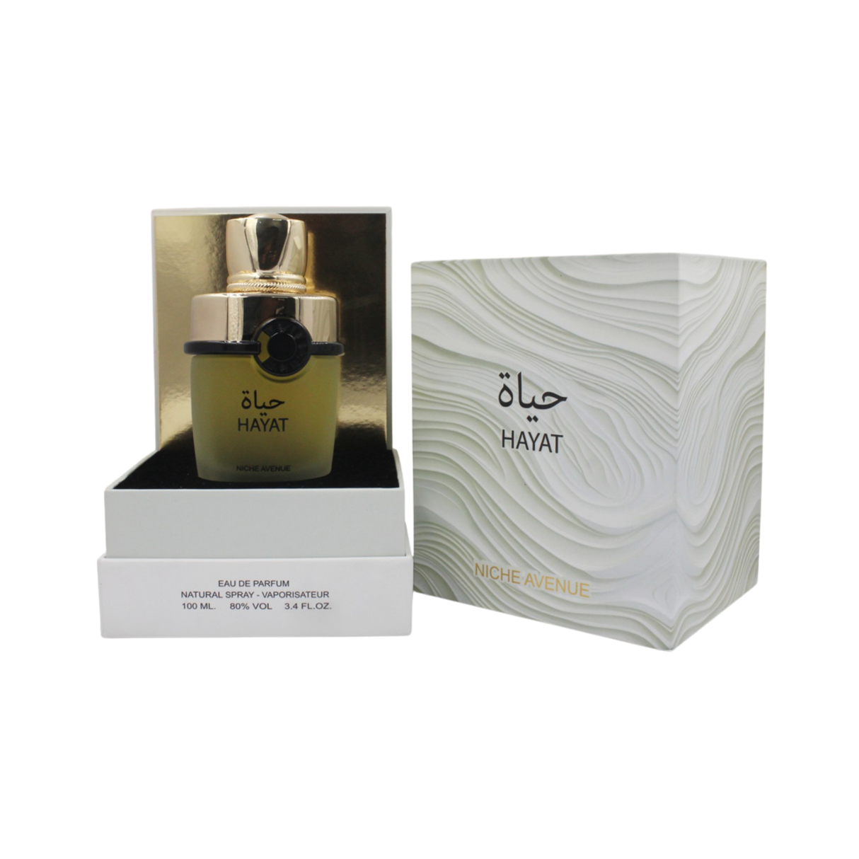 Hayat Niche Avenue Edp 100Ml Unisex - Inspirado Vanilla Powder Matiere Premiere