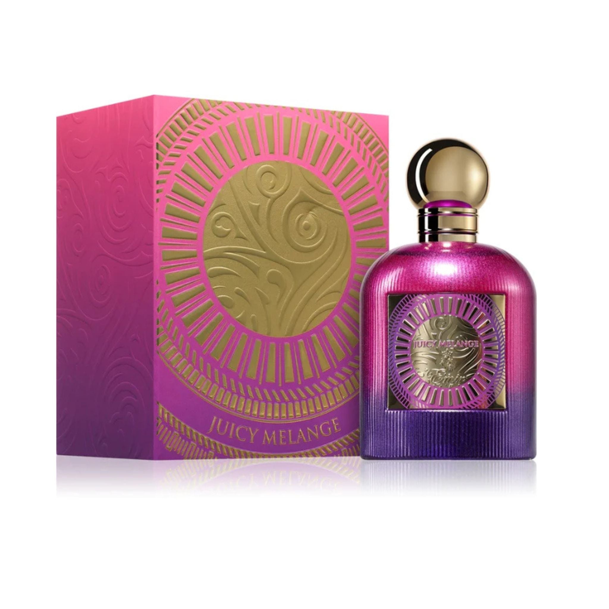 Juicy Melange Emir Paris Corner Edp 100Ml Unisex- Inspirado en Ornament Purple Allure Afnan