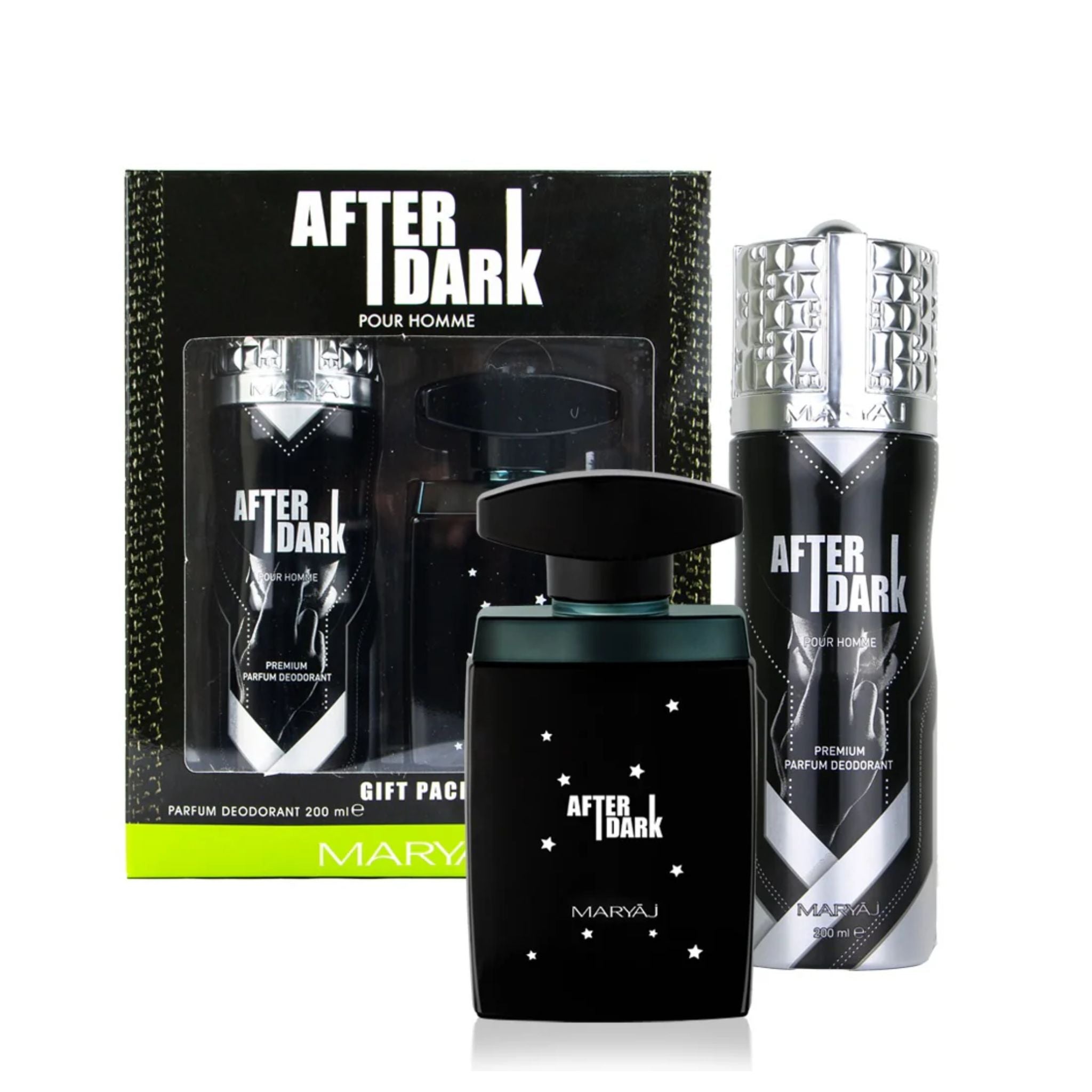 Estuche After Dark Pour Homme Maryaj Edp 100ML +Deo 200ML Hombre- Inspirado en Drakkar Noir Guy Laroche