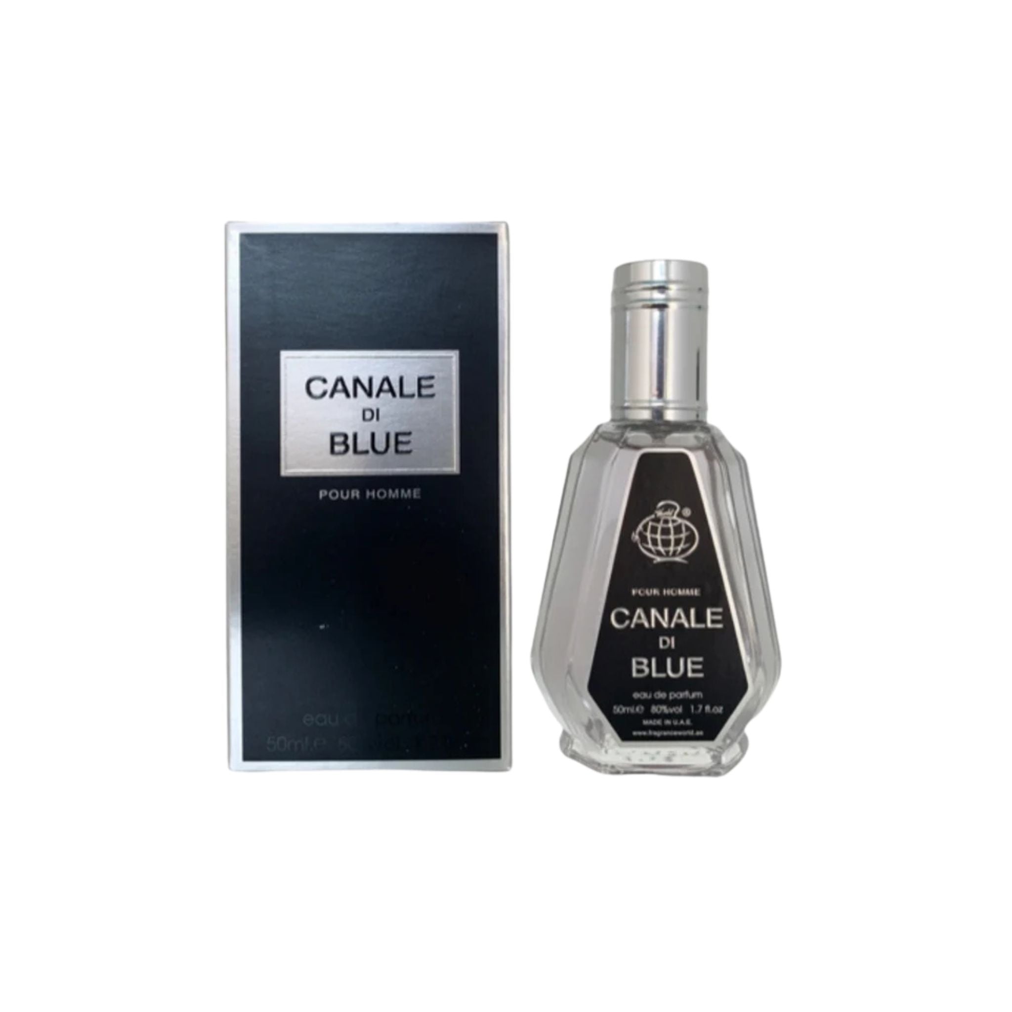Canale Di Blue Pour Homme Fragrance World Edp 50Ml Hombre- Inspirado en Bleu de Chanel Chanel