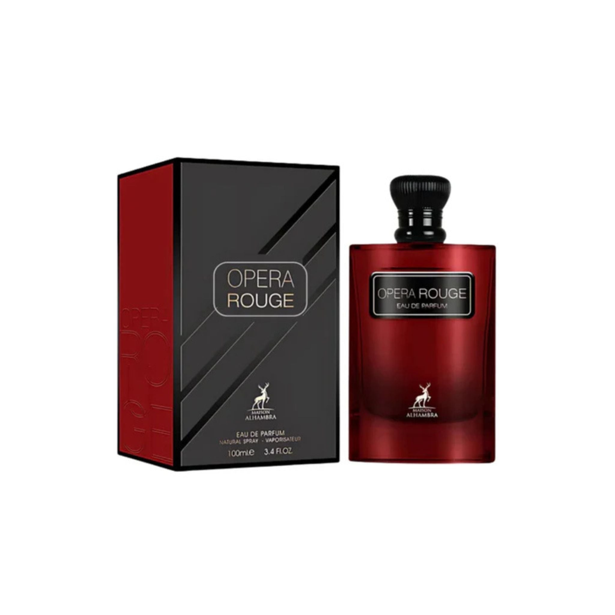 Opera Rouge Maison Alhambra Edp 100ML Unisex-Inspirado en Ysl Black opium Over Red