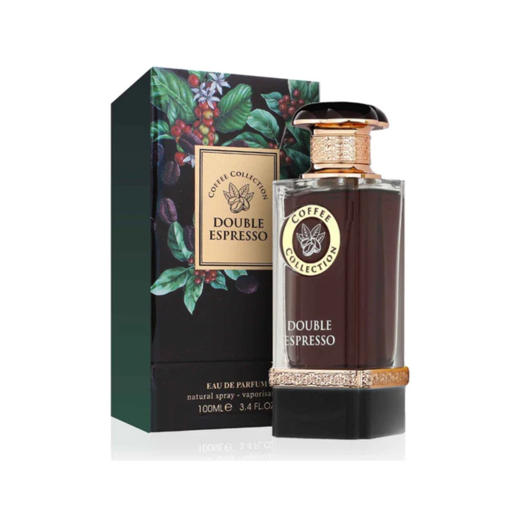 Double Espresso Coffee Collection Fragrance World Edp 100Ml Unisex- Inspirado en Devotion Pour Homme Dolce&Gabbana