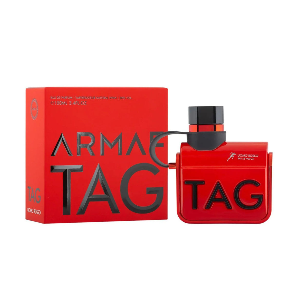 Tag Uomo Rosso Armaf Edp 100Ml Hombre - Inspirado en Invictus Victory Elixir Rabanne