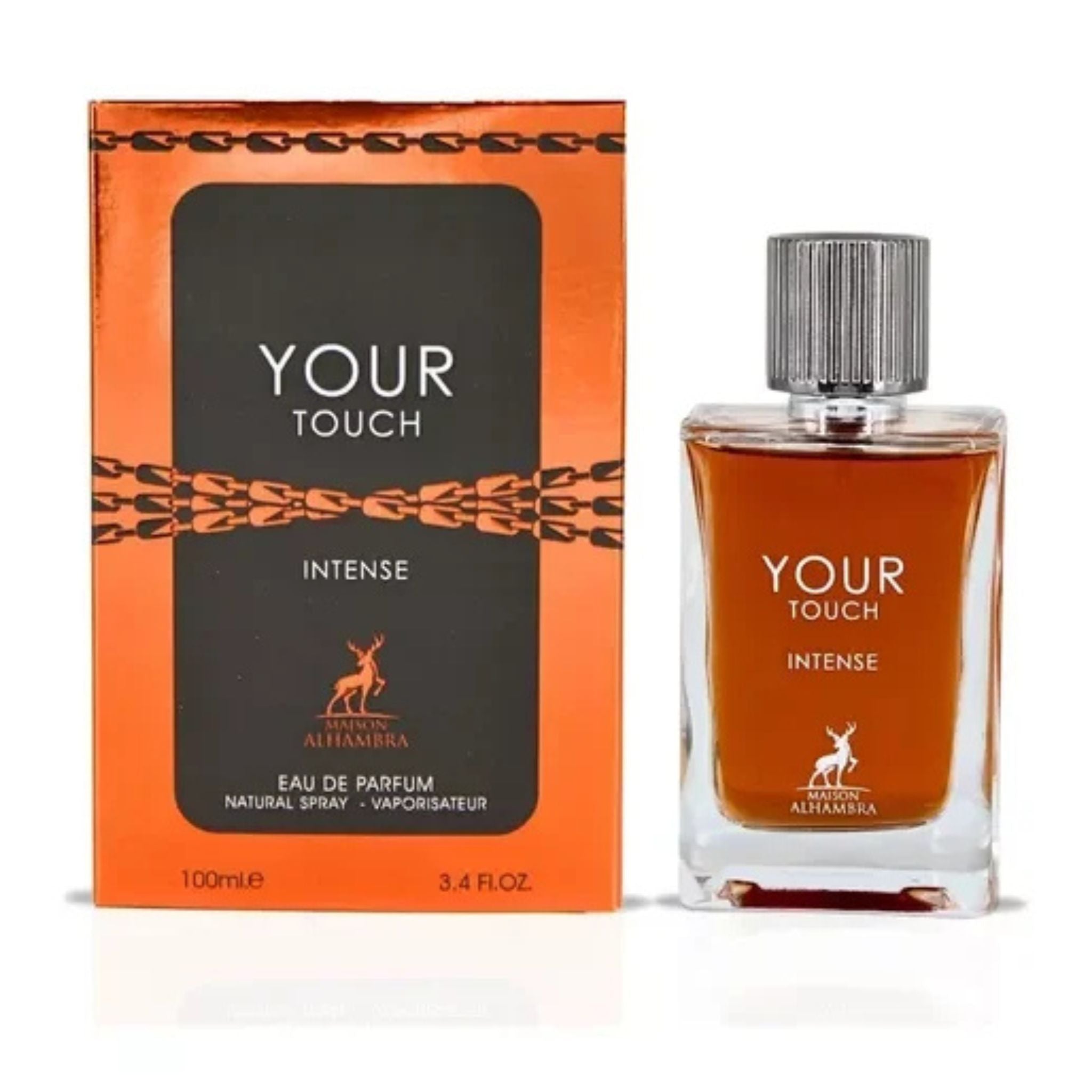 Your Touch Intense For Men Maison Alhambra Edp 100Ml Hombre- Inspirado en Emporio Armani Stronger With You Intensely Giorgio Armani