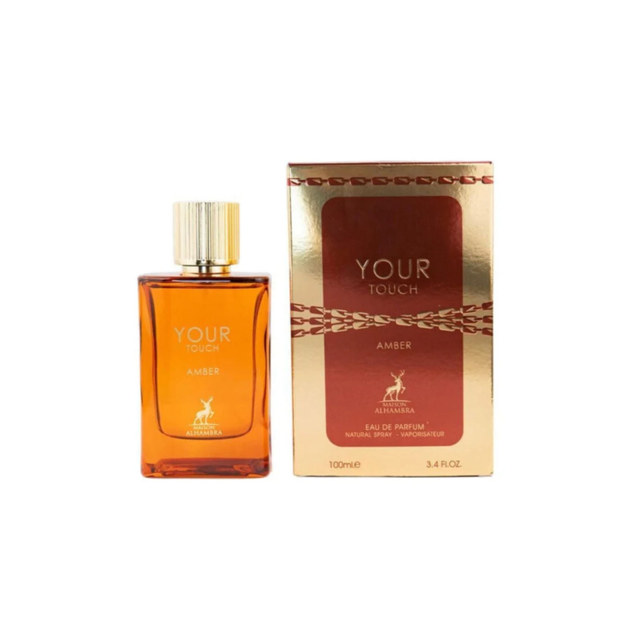 Your Touch Amber Maison Alhambra Edp 100ML Hombre- Inspirado en Stronger With You Amber Armani