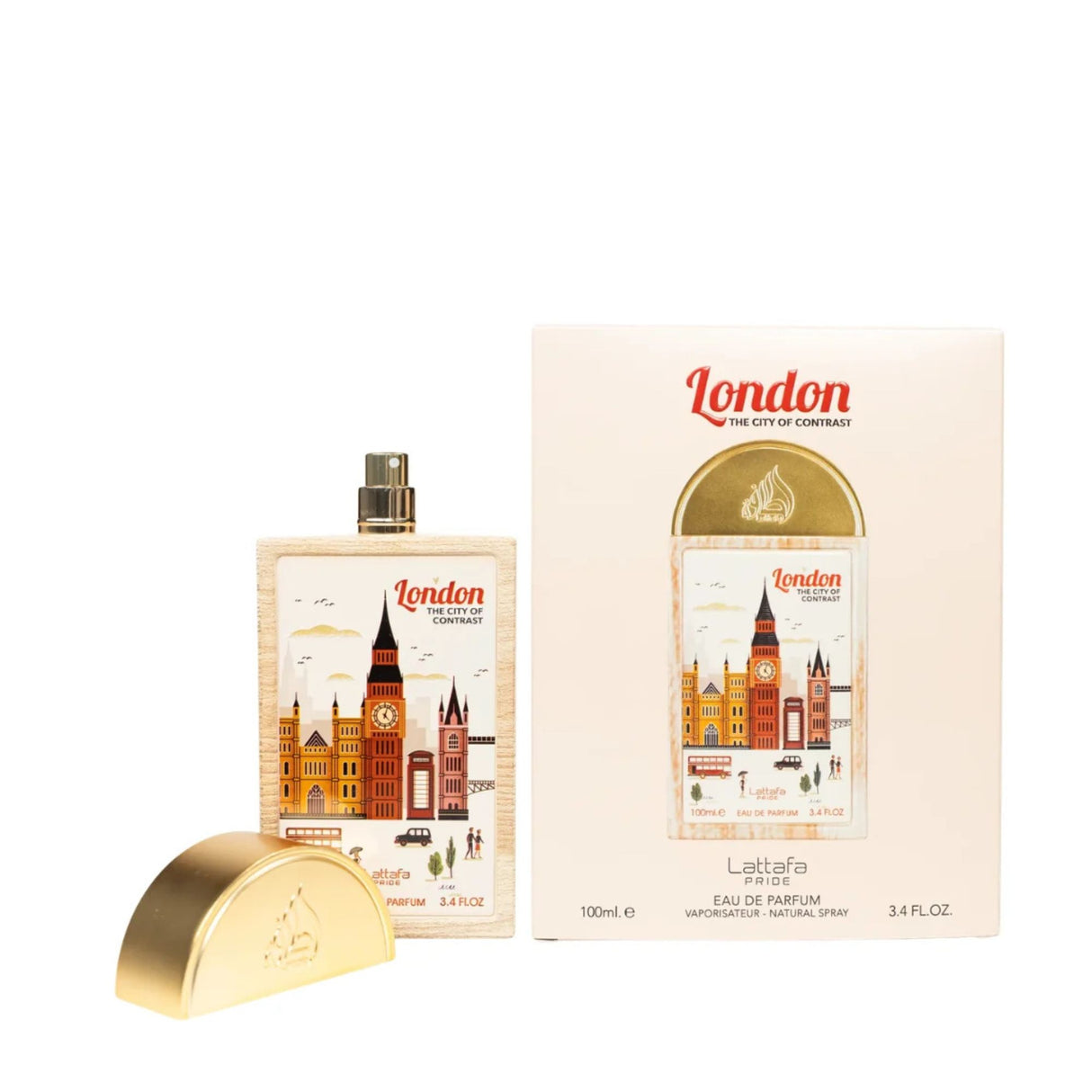 London The City Of Contrast Lattafa 100Ml Edp Mujer
