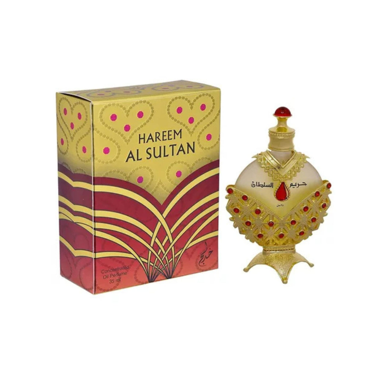 Hareem Al Sultan Khadlaj Concentrated Oil 35Ml Unisex- Inspirado en Amber Oud Gold Edition Al Haramain Perfumes
