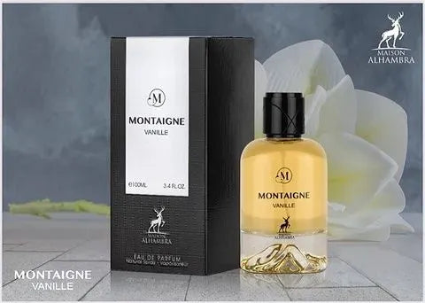 Montaigne Vanille 100Ml Unisex Edp Maison Alhambra Perfume- Inspirado En Roses Vanille De Mancera