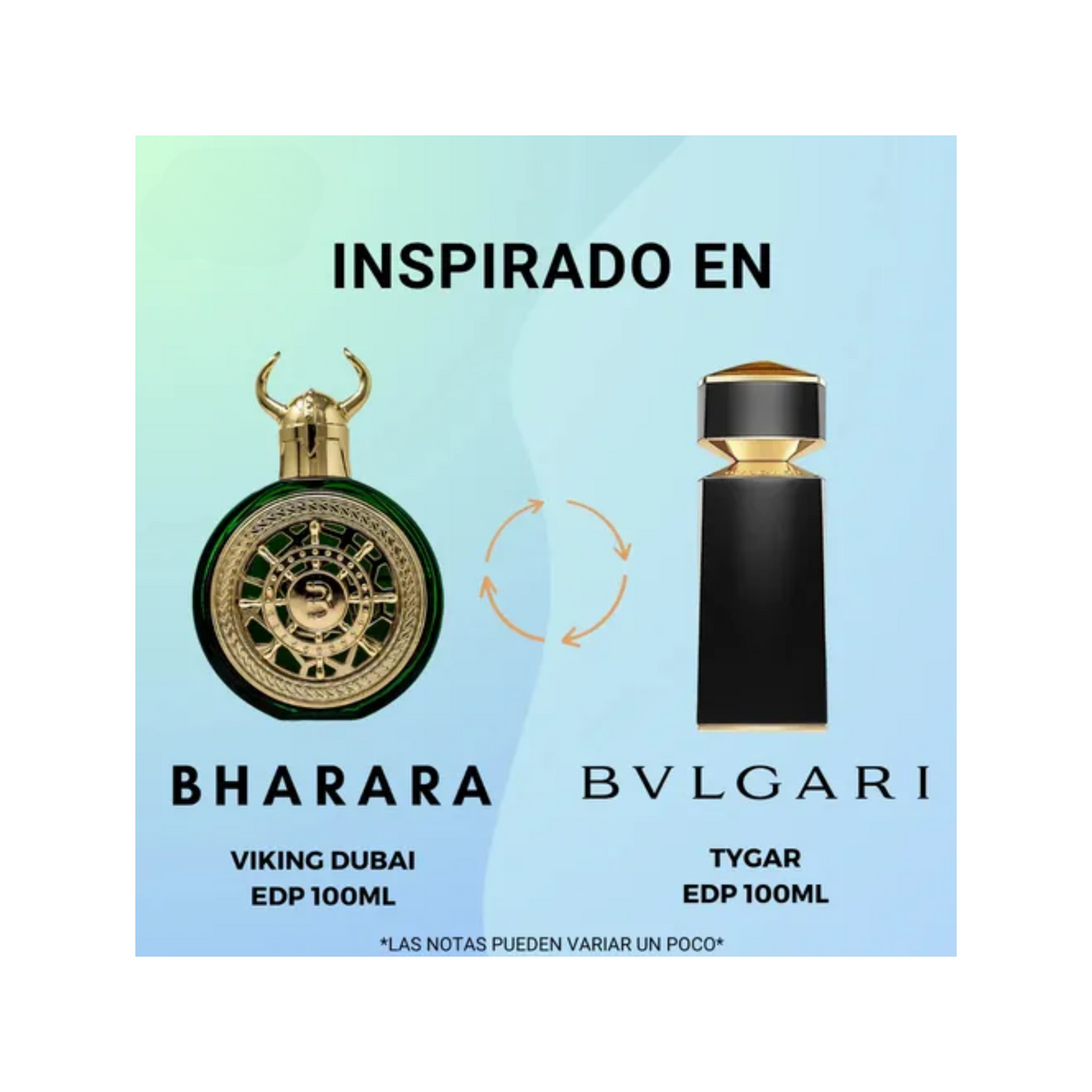 Viking Dubai Bharara Edp 100ml Hombre - Inspirado en Tygar de Bvlgari