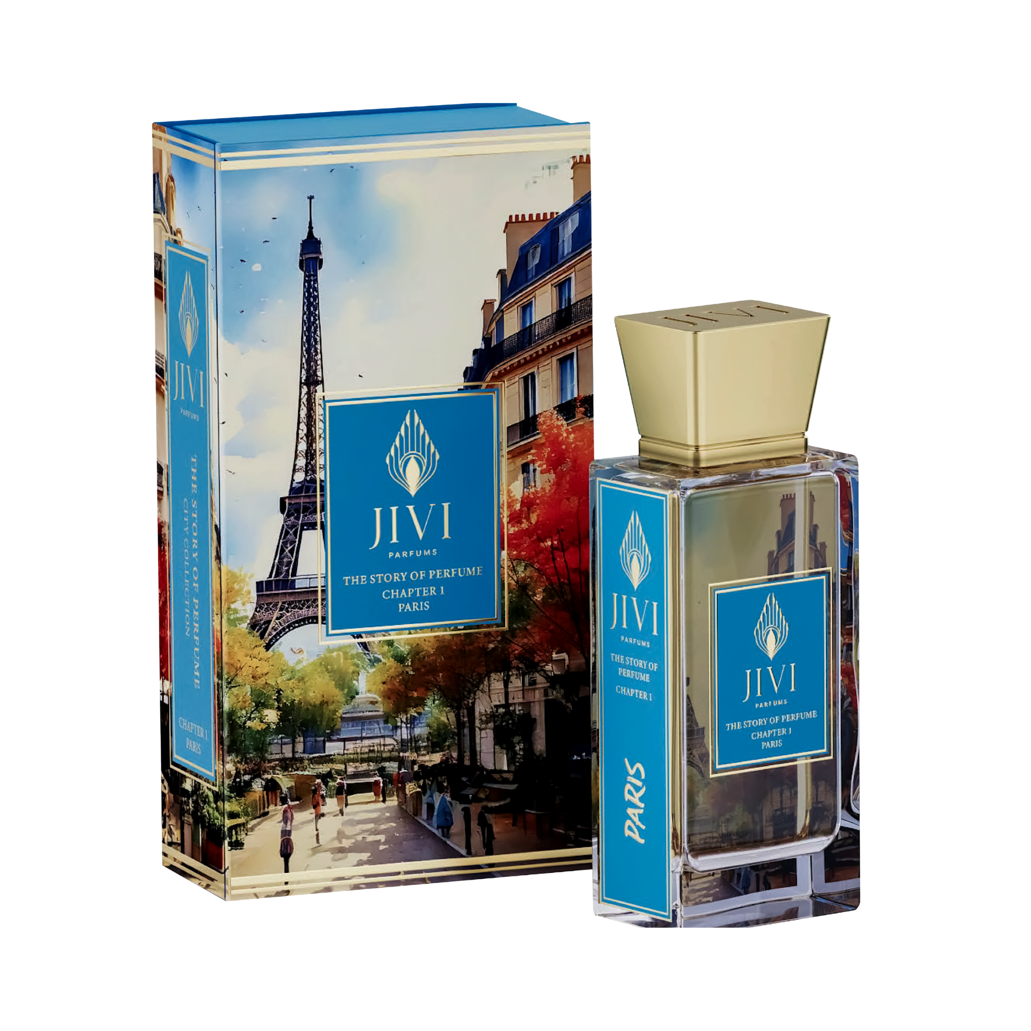 Chapter 1 Paris the Story of Perfume Jivi Edp 100ML Unisex - Inspirado en God of Fire SHL