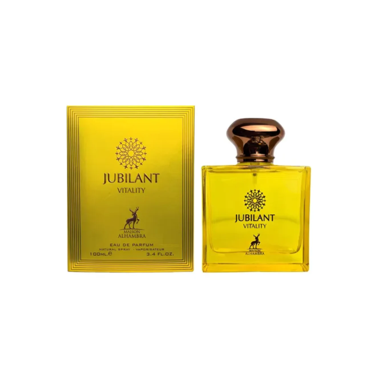 Jubilant Vitality Maison Alhambra Edp 100Ml Unisex - Inspirado en Jubilant Vitality Maison Alhambra