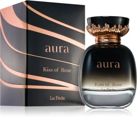 Aura Kiss Of Rose La Fede Edp 100Ml Mujer- Inspirado en Badee Al Oud Sublime Lattafa Perfumes
