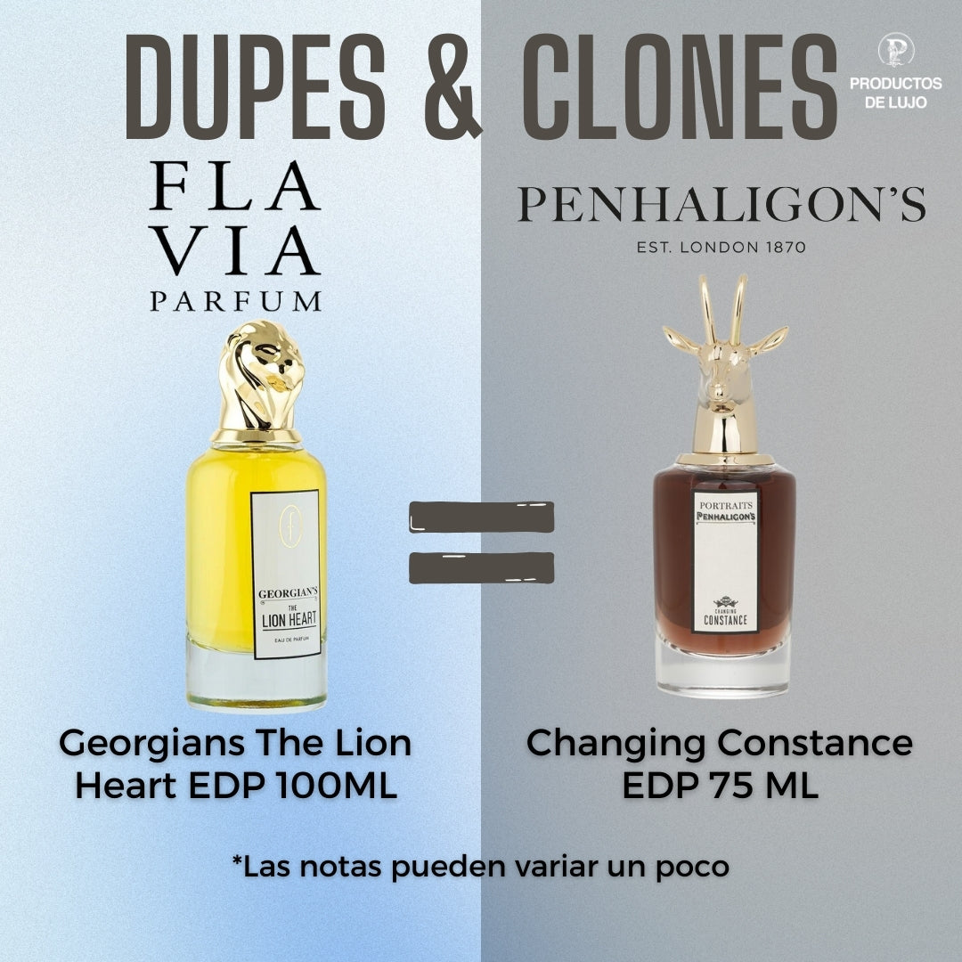 Georgians The Lion Heart Edp 100Ml Hombre Flavia- Inspirado en Changing Constance - PENHALIGON