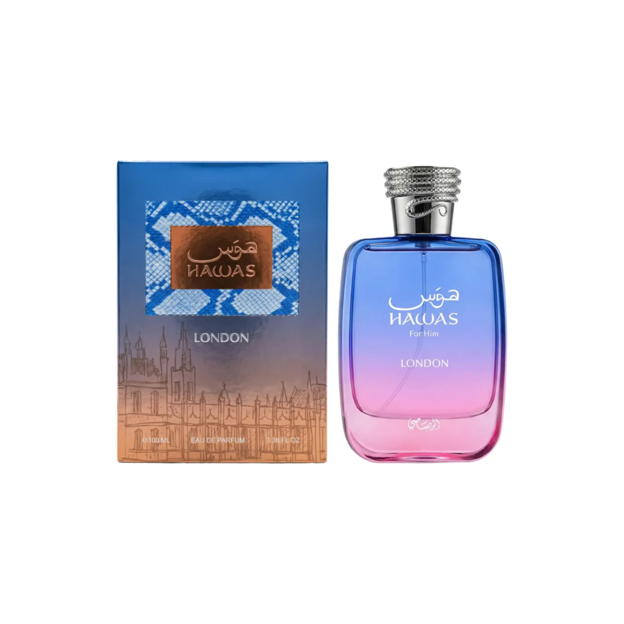 Hawas London Rasasi Edp 100Ml Unisex - Inspirado en Brompton Immortals Extrait de Parfum Ex Nihilo