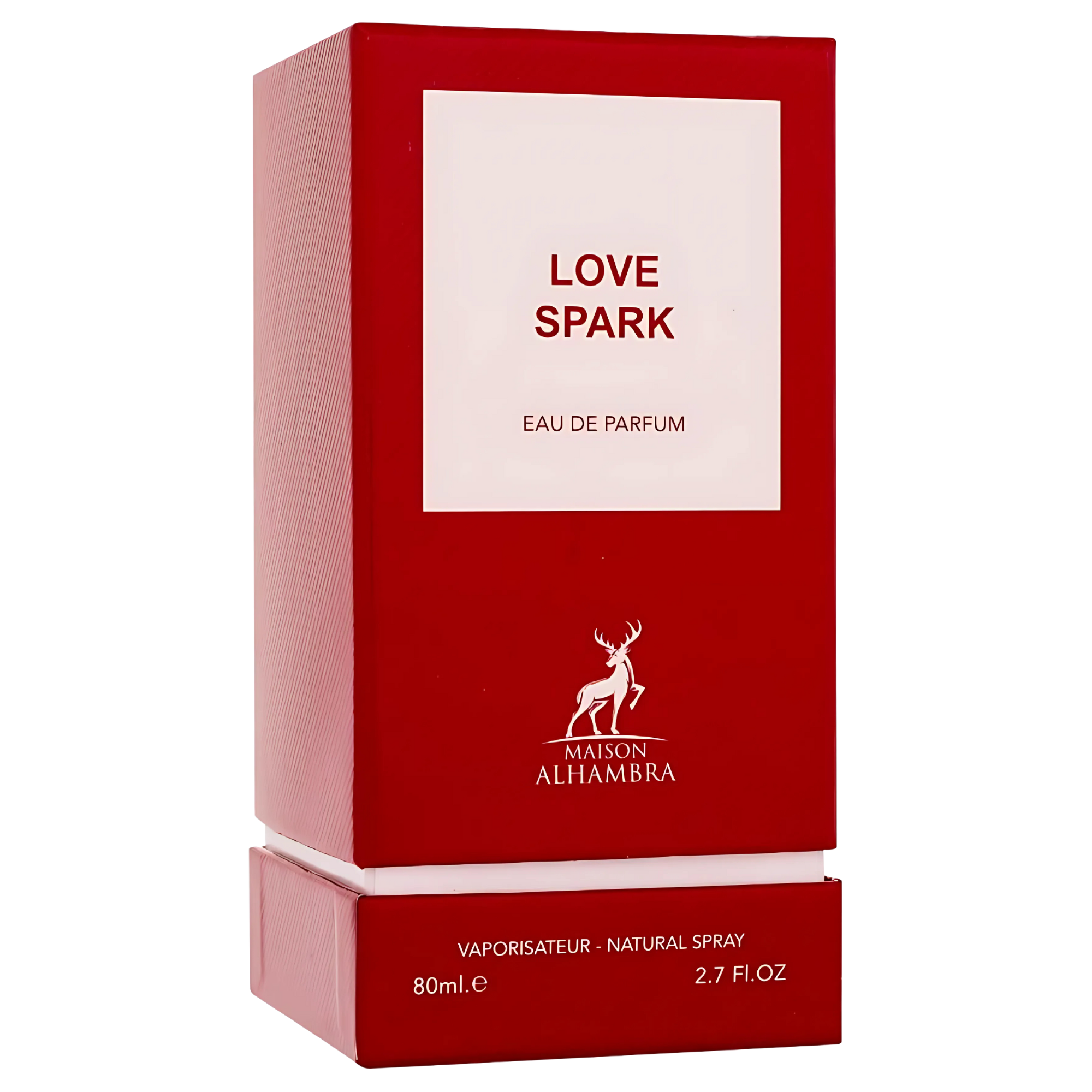 Love Spark Maison Alhaambra Edp 80ML Unisex- Inspirado en Electric Cherry Tom Ford