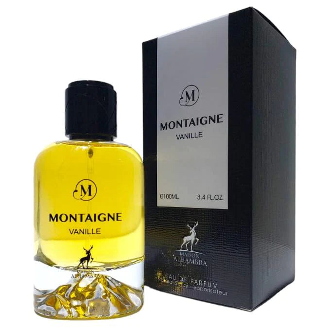 Montaigne Vanille 100Ml Unisex Edp Maison Alhambra Perfume- Inspirado En Roses Vanille De Mancera