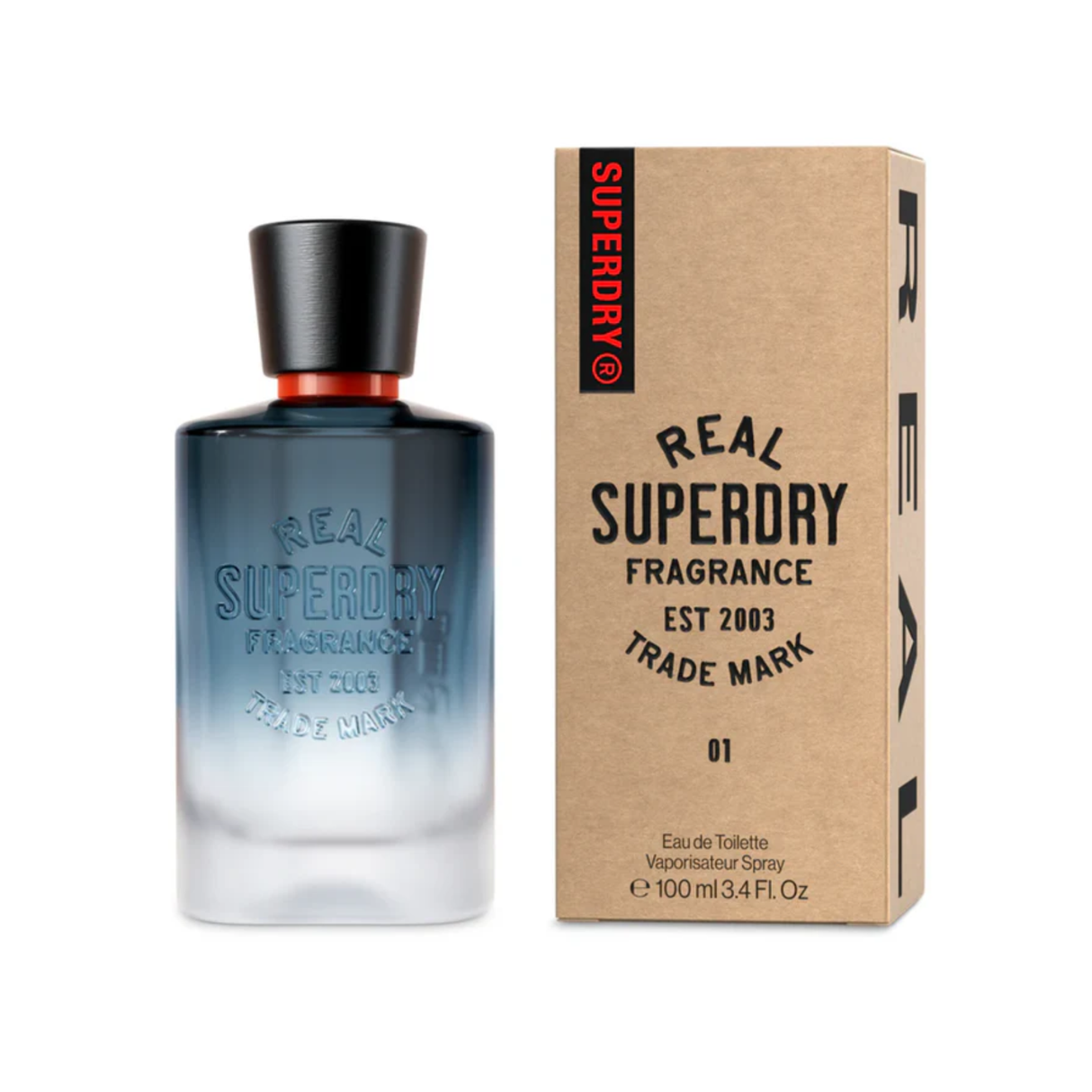 Real Superdry Fragrance Est 2003 Trade Mark 01 Edt 100Ml Hombre
