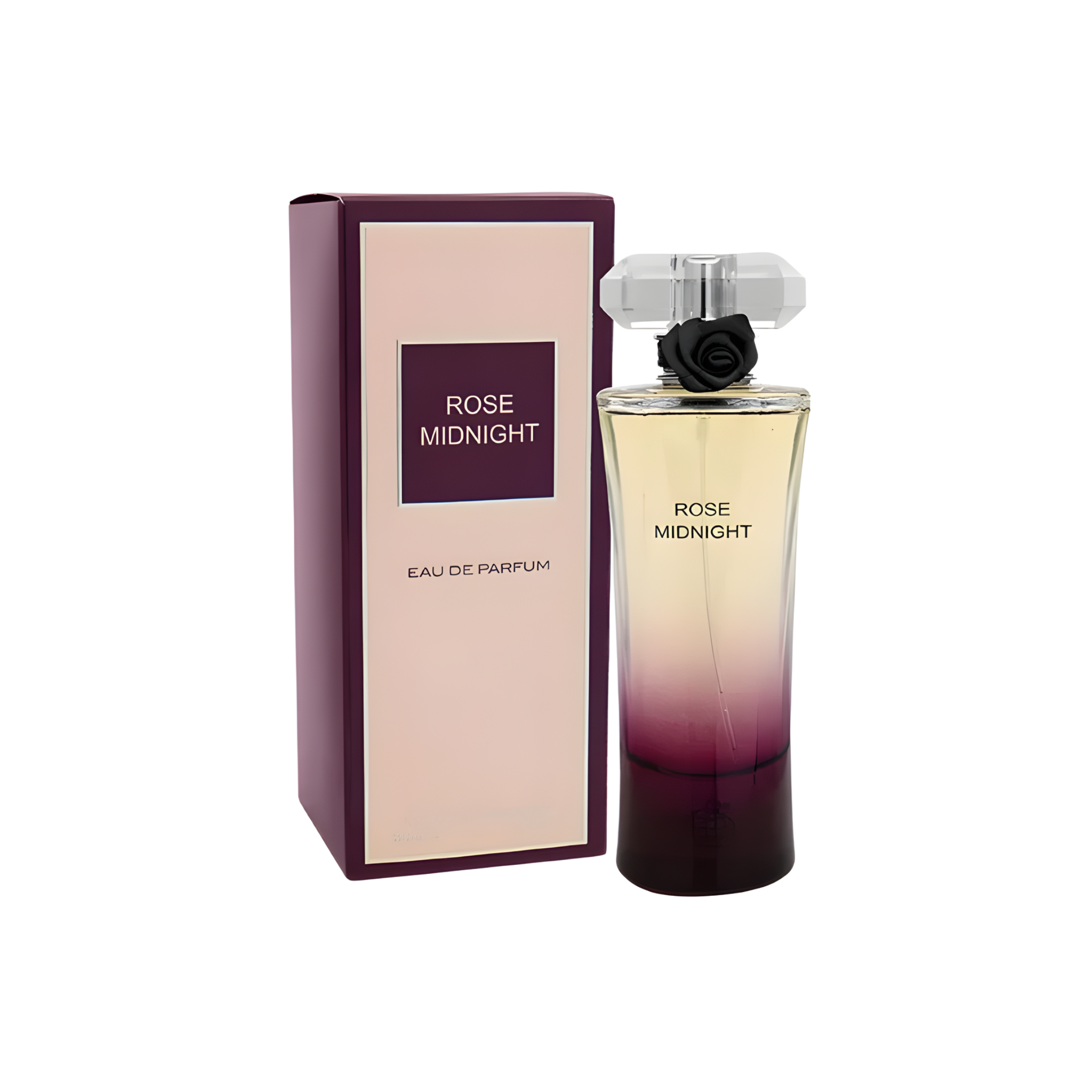 Rose Midnight Fragrance Wolrd Edp 80ML Mujer - Inspirado en Trésor Midnight Rose de Lancôme