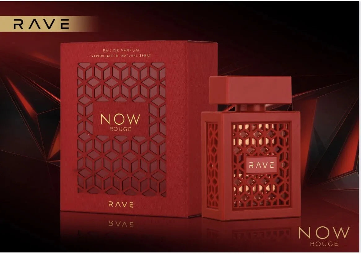 Rave Now Rouge 3.4 100ml Edp Unisex-Inspirado en Psychedelic Love Initio