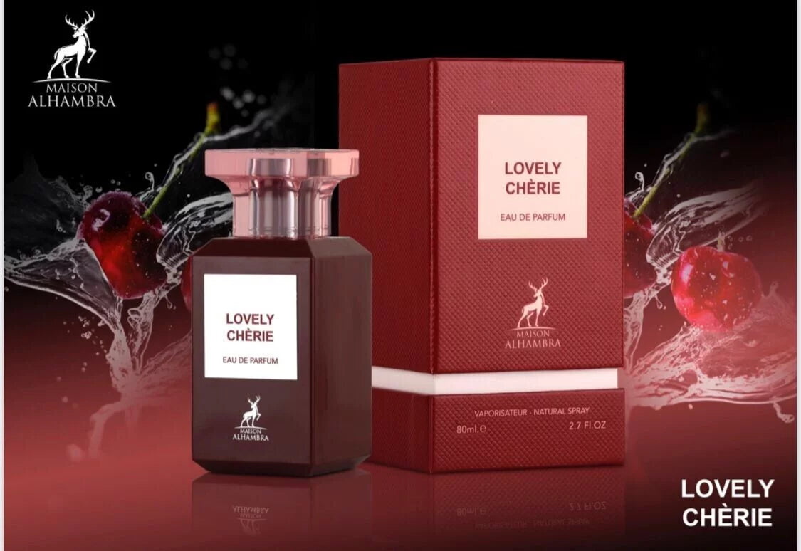 Lovely Cherie Maison Alhambra Edp 80ML Unisex- Inspirado en Lost Cherry Tom Ford