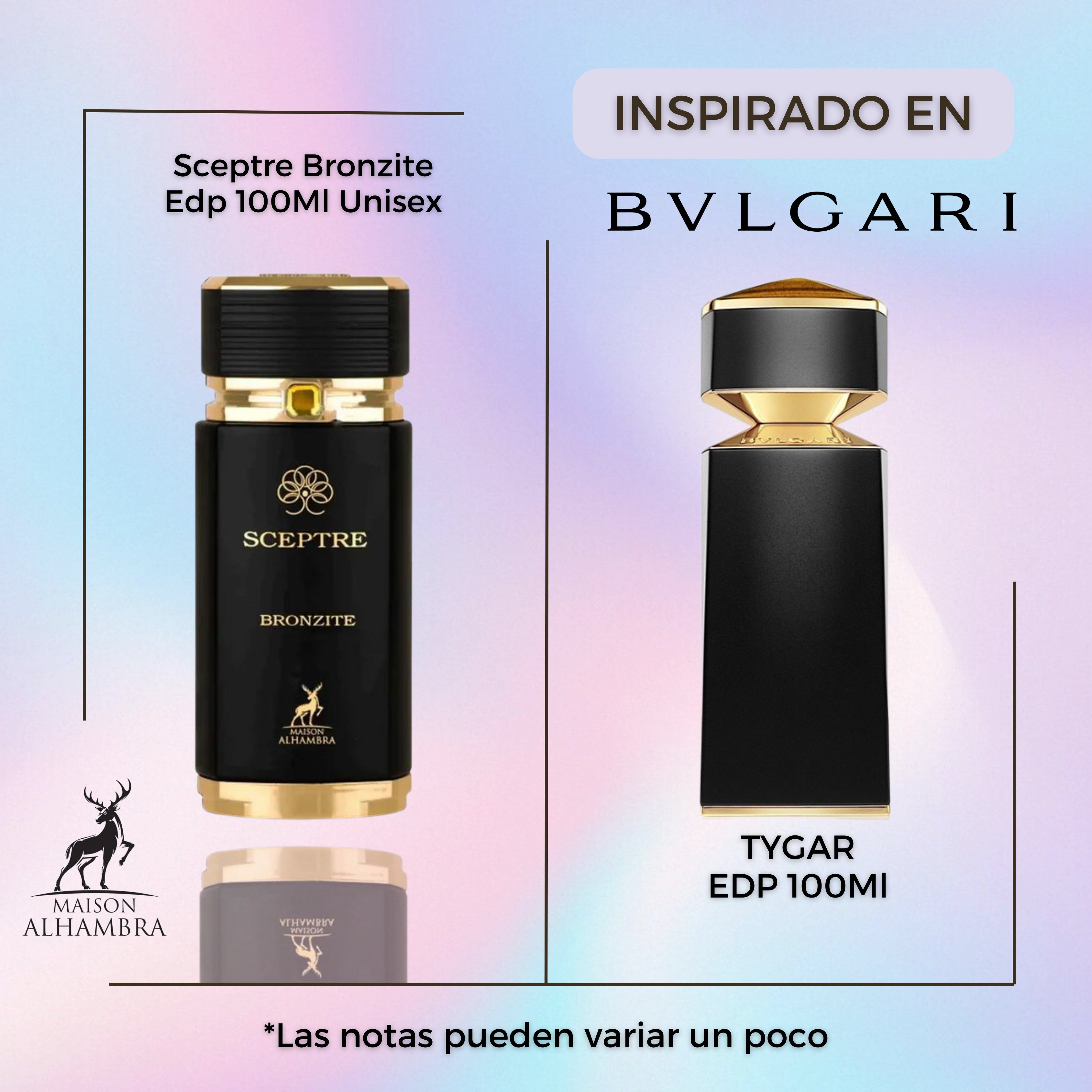 Maison Alhambra Sceptre Bronzite EDP 100 ML Unisex- Inspirado En Tyger De Bvlgari