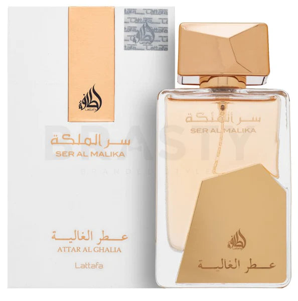 Ser Al Malika Lattafa Edp 100ML Mujer-Inspirado en Inara Oud Swiss Arabian