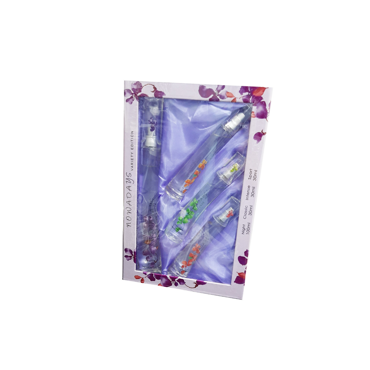 SET NOW DAYS FLOWER NIGHT EDT 100ML+ 3 DE 30 ML MUJER