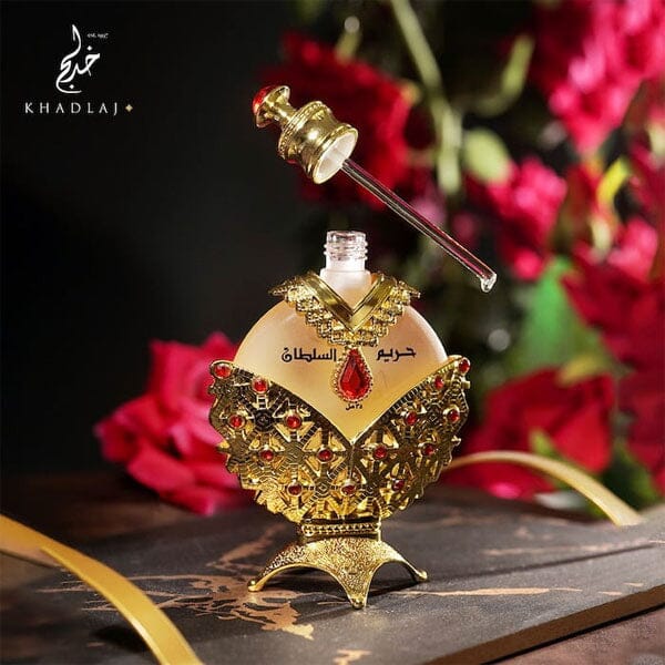 Hareem Al Sultan Khadlaj Concentrated Oil 35Ml Unisex- Inspirado en Amber Oud Gold Edition Al Haramain Perfumes