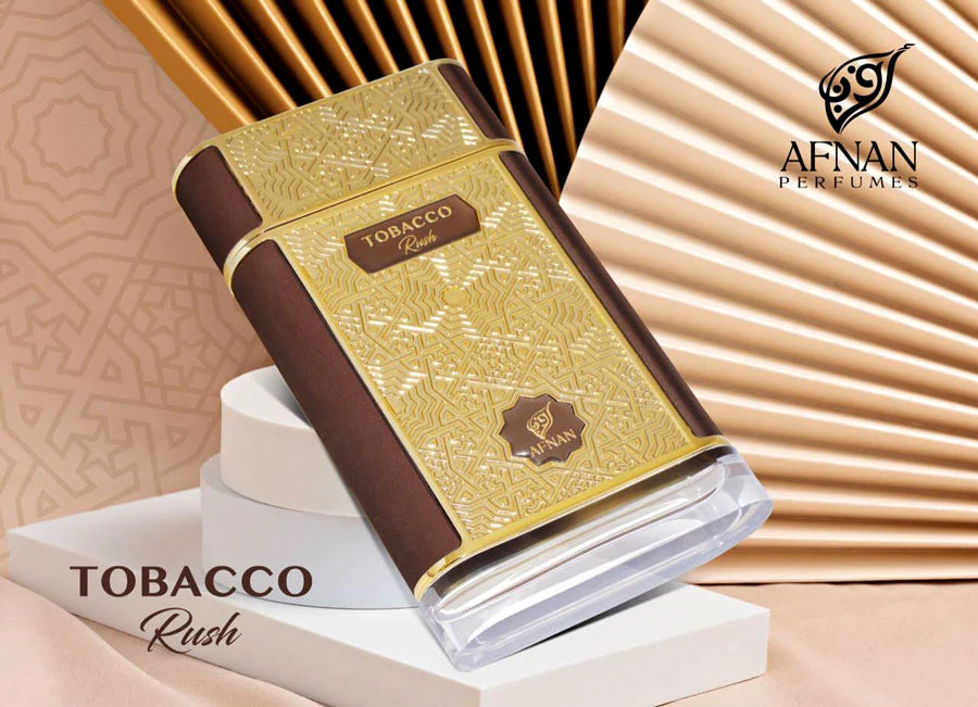 Afnan Tobacco Rush Edp 80ML Unisex- Inspirado en Mystery Tobacco - Carolina Herrera