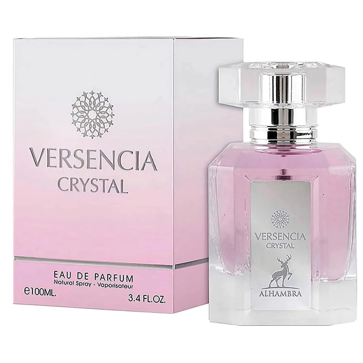 Versencia Crystal Maison Alhambra Edp 100ML Mujer- Inspirado en Bright Crystal Versace