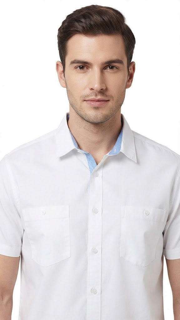 Camisa Blanca Seelected Hombre 4577