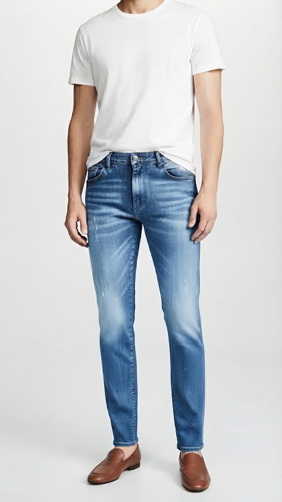 Jeans Denim Azul Medio Seleceted Hombre 8539