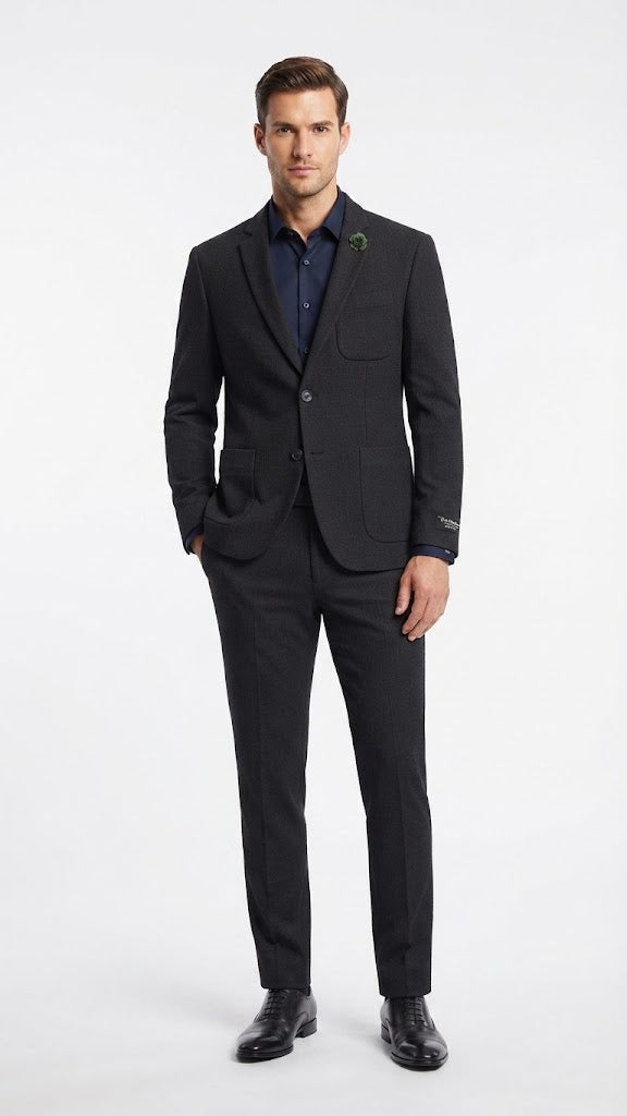 Blazer Selected Negro Hombre 8956