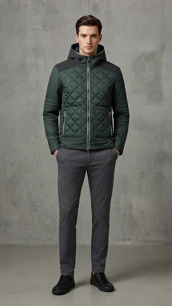 Chaqueta Verde Selected Hombre 5511