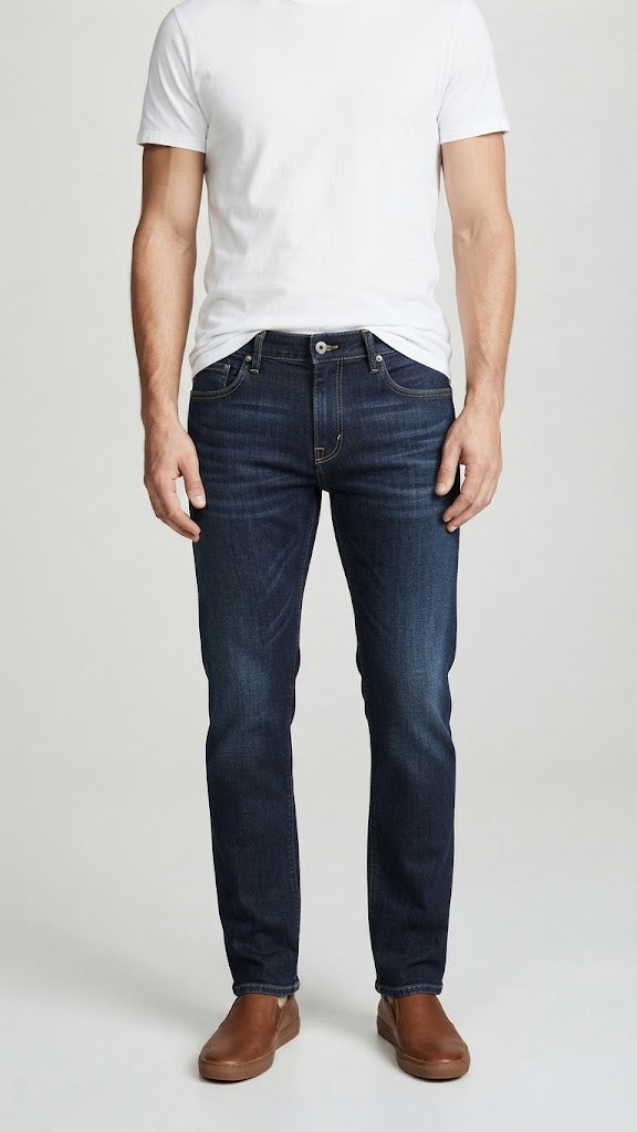 Jeans Denim Azul Oscuro Seleceted Hombre 2157